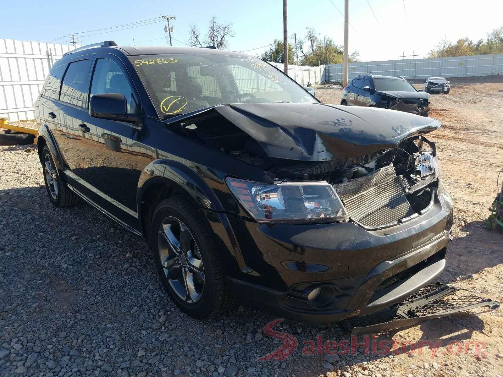 3C4PDCGG5HT542863 2017 DODGE JOURNEY