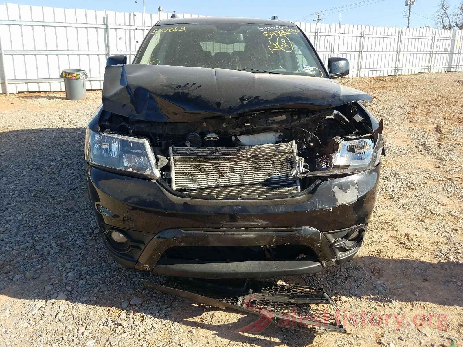 3C4PDCGG5HT542863 2017 DODGE JOURNEY