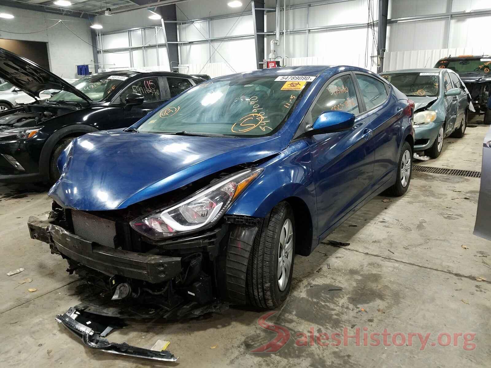 KMHDH4AE1GU637117 2016 HYUNDAI ELANTRA