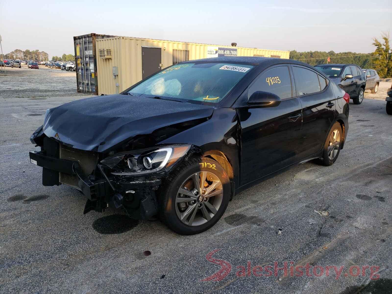 5NPD84LF5JH330786 2018 HYUNDAI ELANTRA