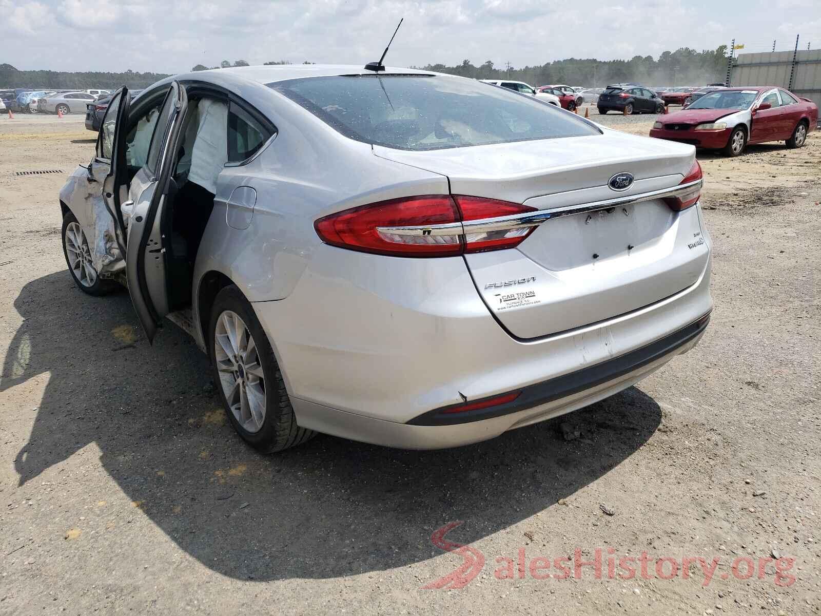 3FA6P0LU6HR357253 2017 FORD FUSION