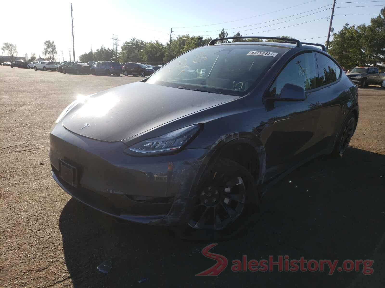 5YJYGDEE3MF076720 2021 TESLA MODEL Y