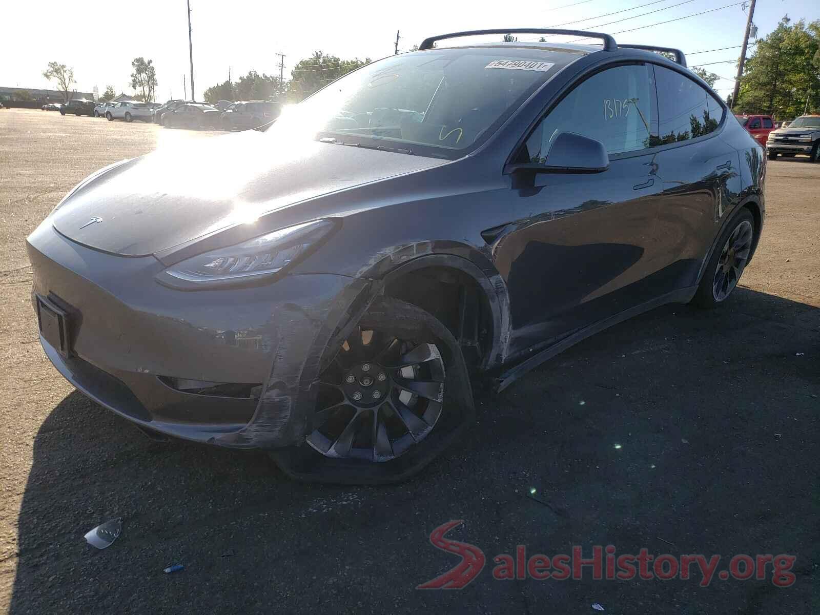 5YJYGDEE3MF076720 2021 TESLA MODEL Y