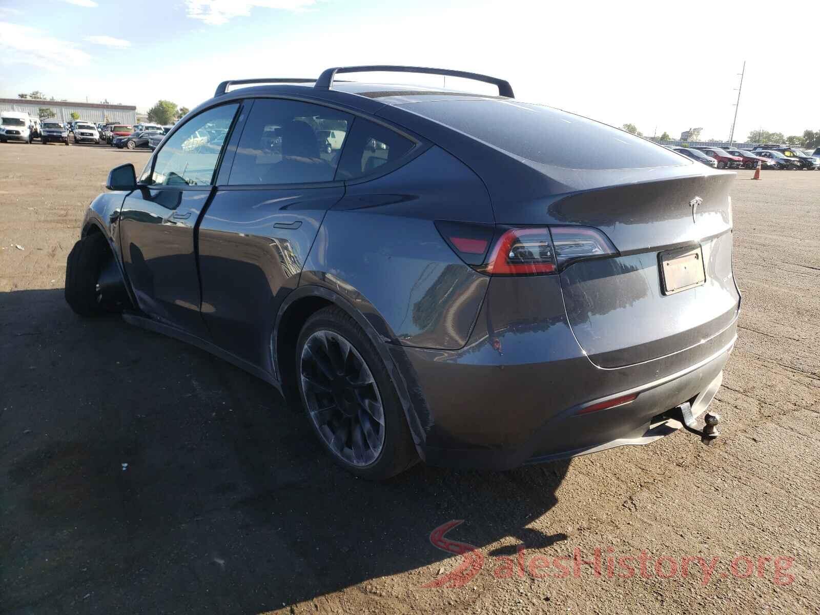 5YJYGDEE3MF076720 2021 TESLA MODEL Y