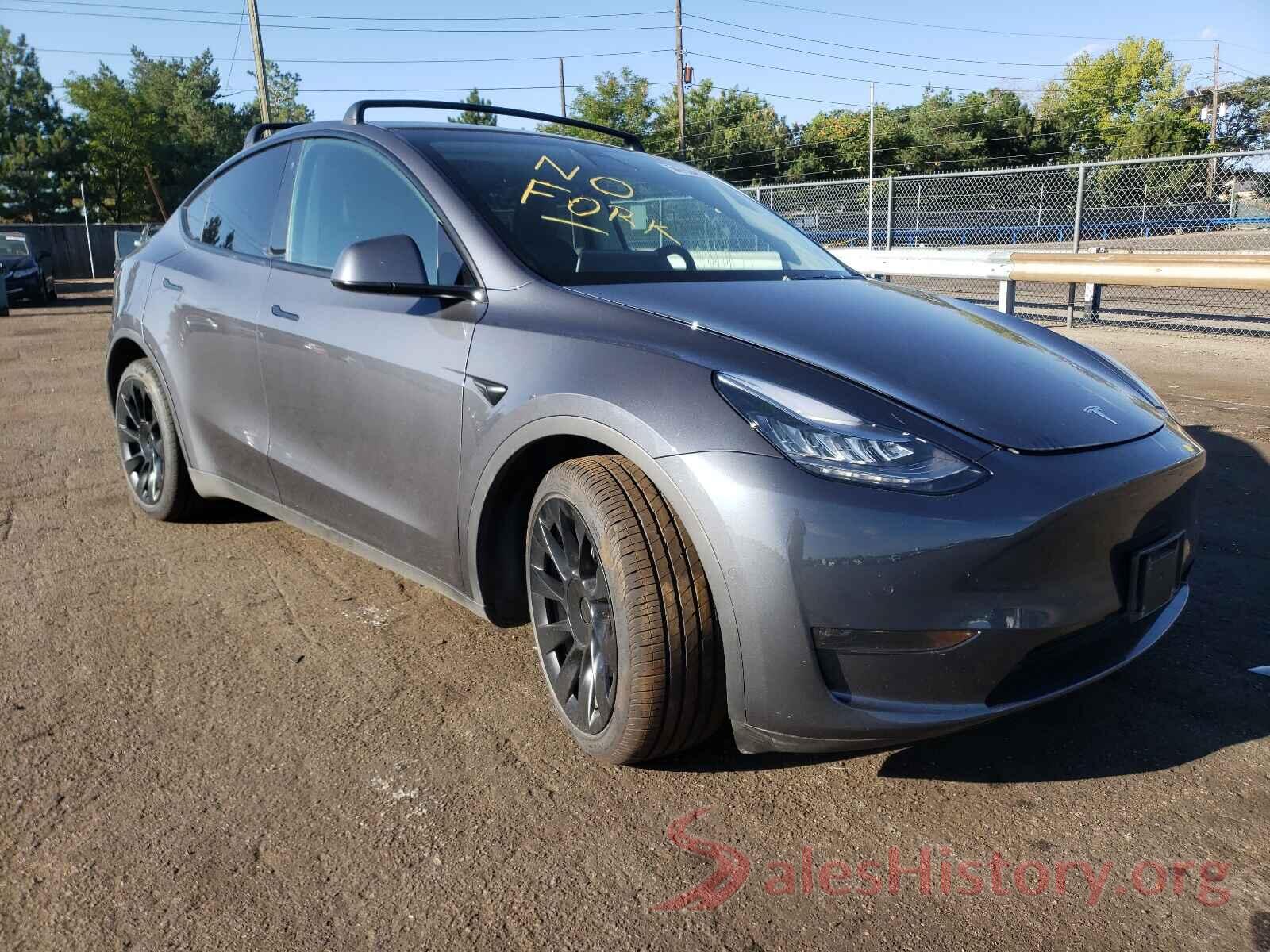 5YJYGDEE3MF076720 2021 TESLA MODEL Y