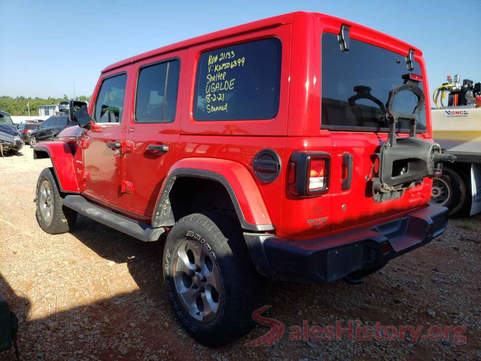 1C4HJXEN3KW506399 2019 JEEP WRANGLER