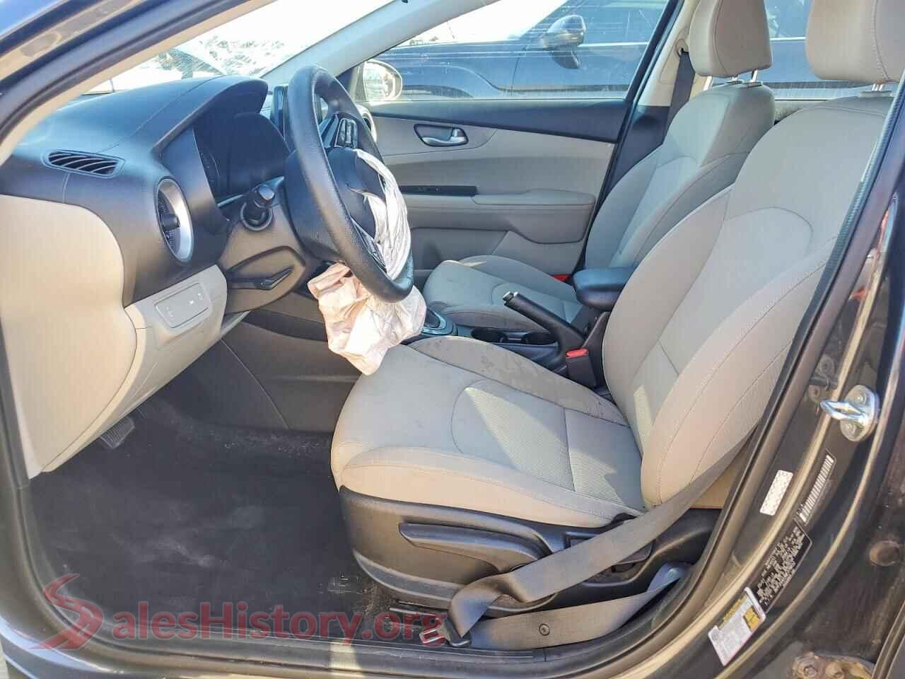 2021 KIA FORTE VIN 3KPF24AD3ME379652, engine bay