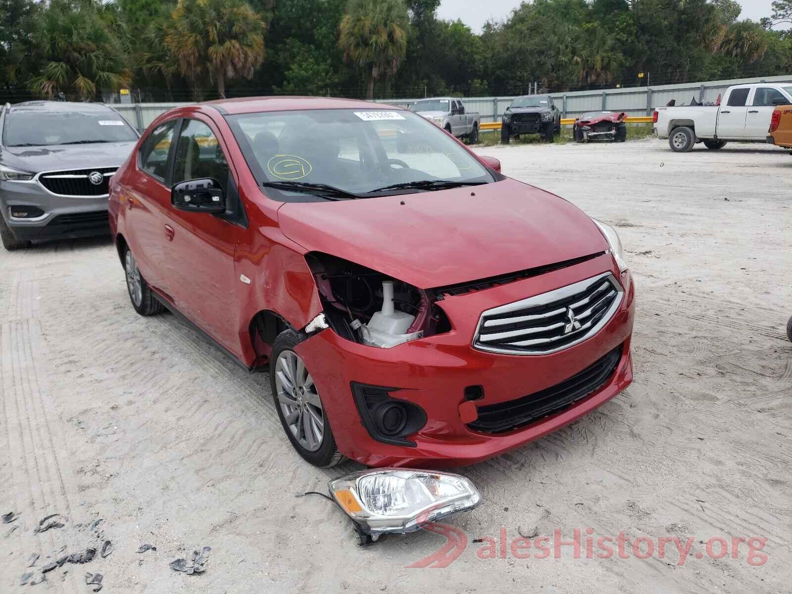 ML32F3FJ3KHF10409 2019 MITSUBISHI MIRAGE