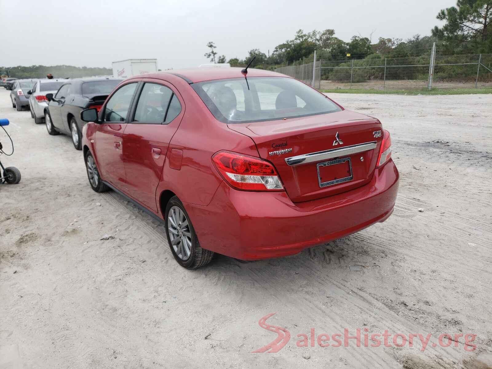 ML32F3FJ3KHF10409 2019 MITSUBISHI MIRAGE