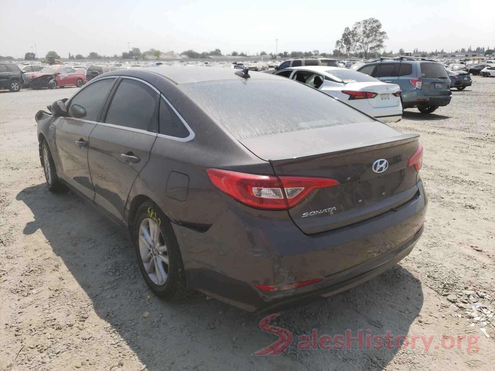 5NPE24AF4GH372738 2016 HYUNDAI SONATA