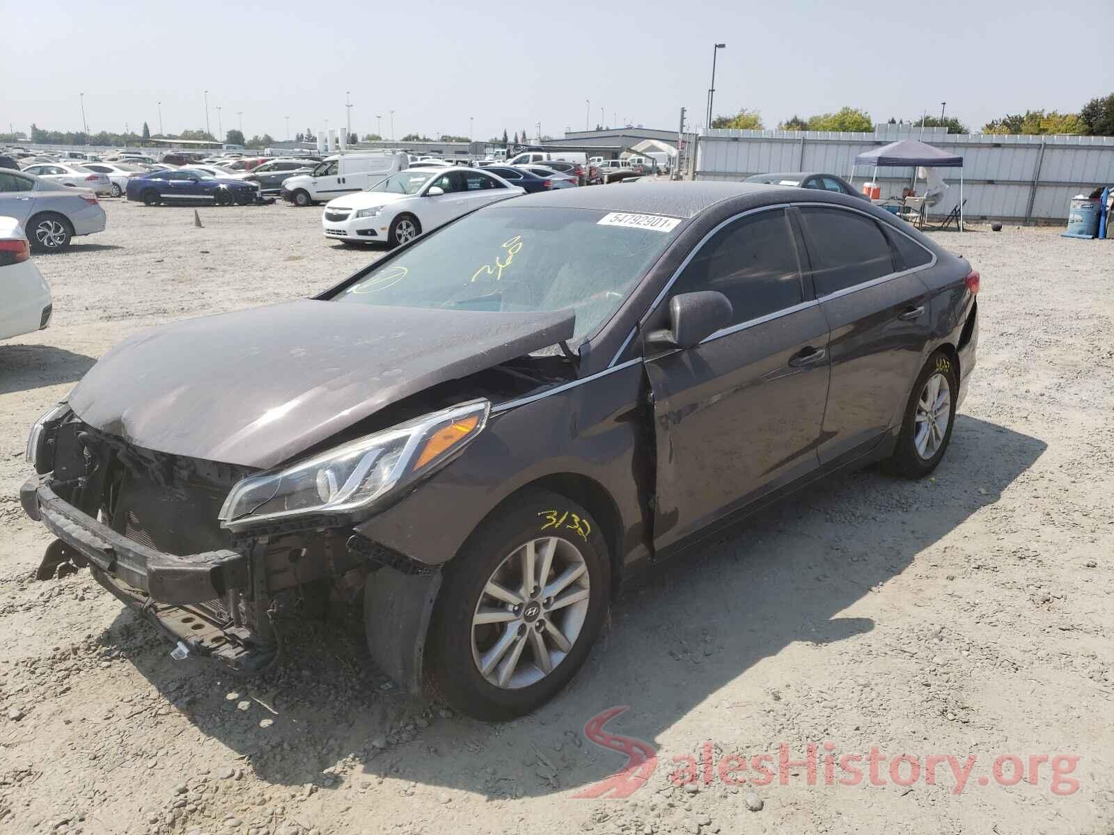 5NPE24AF4GH372738 2016 HYUNDAI SONATA