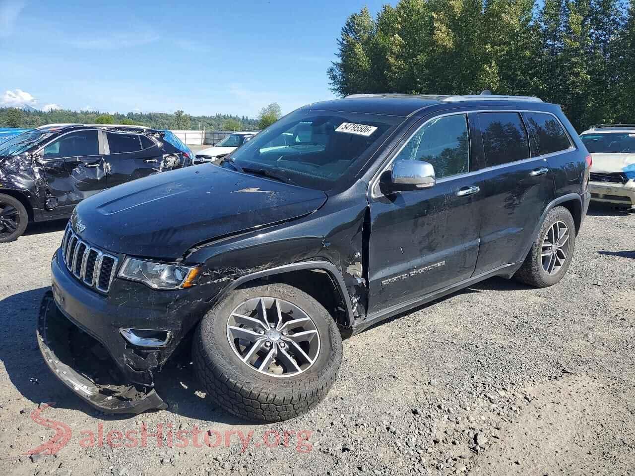 2017 JEEP CHEROKEE VIN 1C4RJFBG6HC756556, auction photo