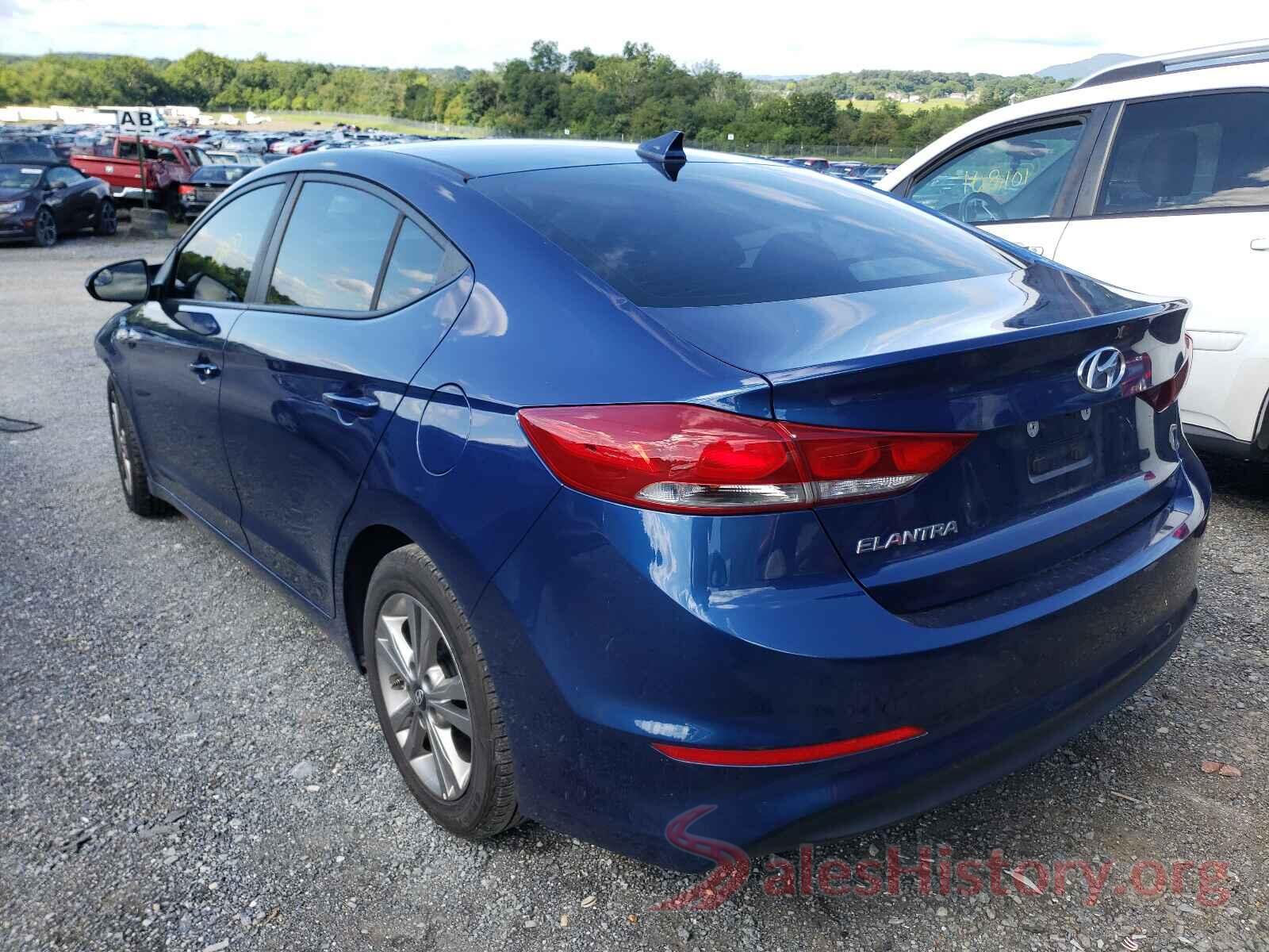 5NPD84LF2HH176404 2017 HYUNDAI ELANTRA