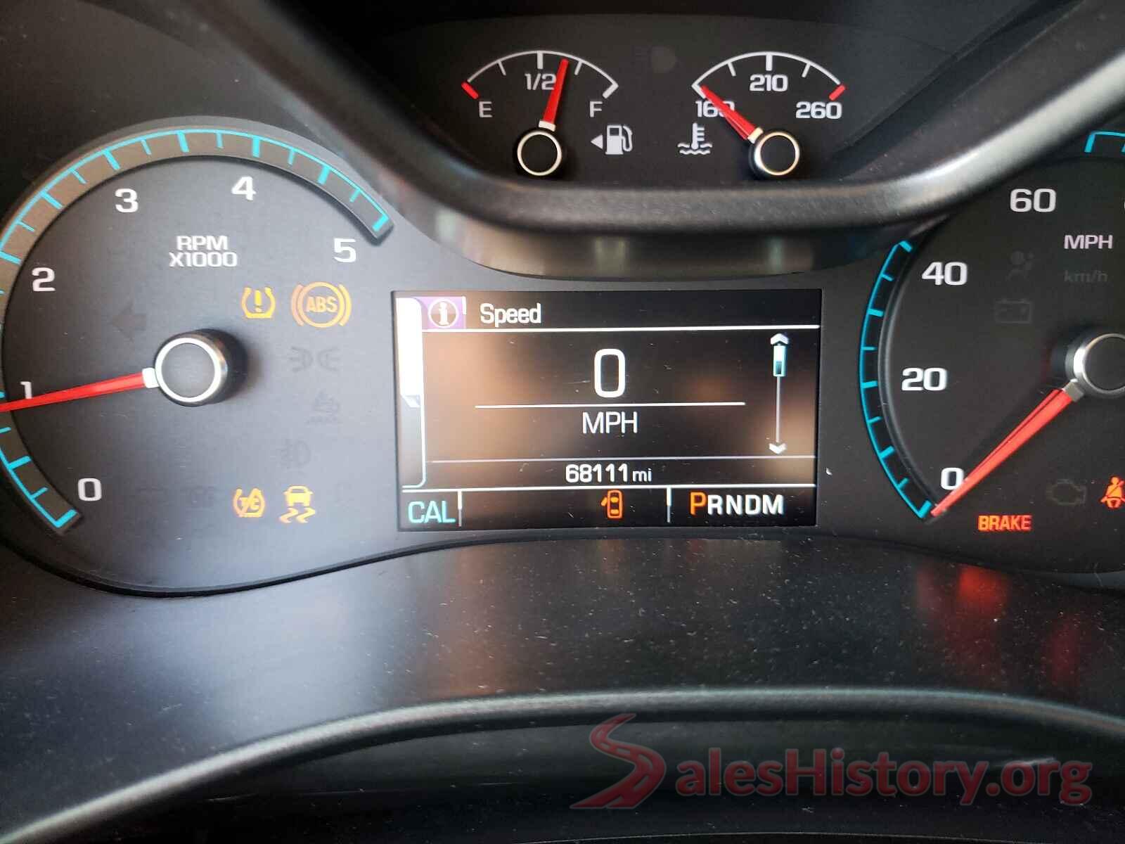 1GCPTDE11G1286881 2016 CHEVROLET COLORADO