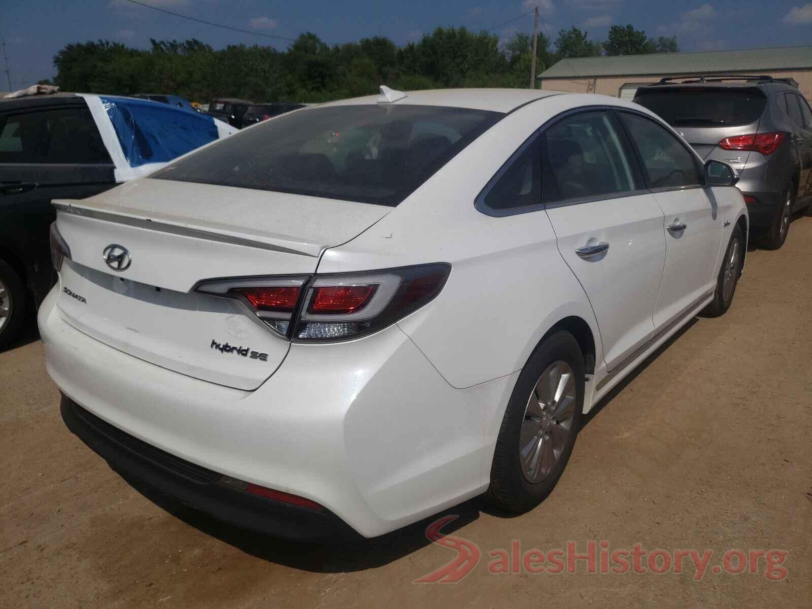 KMHE24L10HA055674 2017 HYUNDAI SONATA