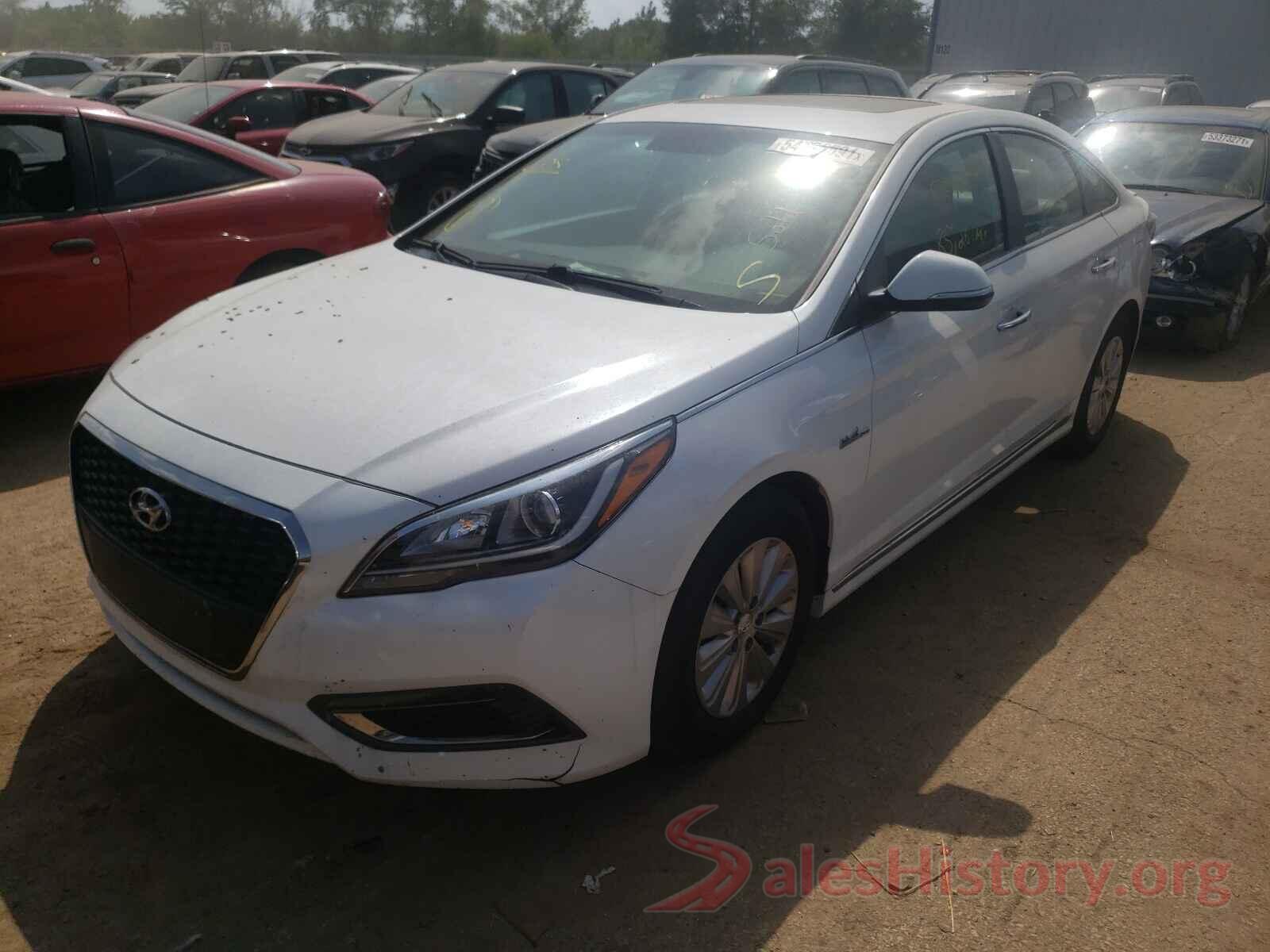 KMHE24L10HA055674 2017 HYUNDAI SONATA