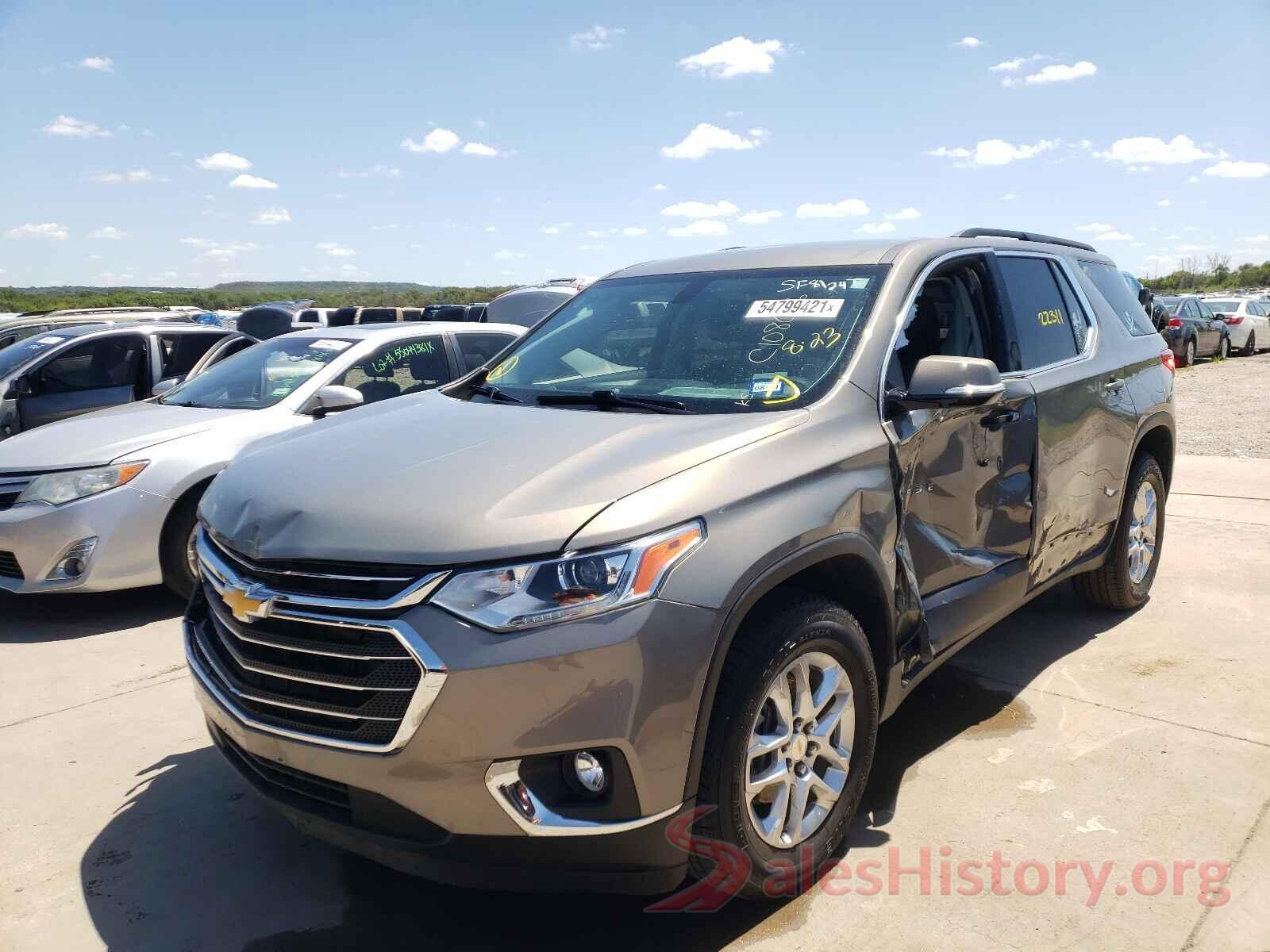 1GNERGKWXKJ250596 2019 CHEVROLET TRAVERSE