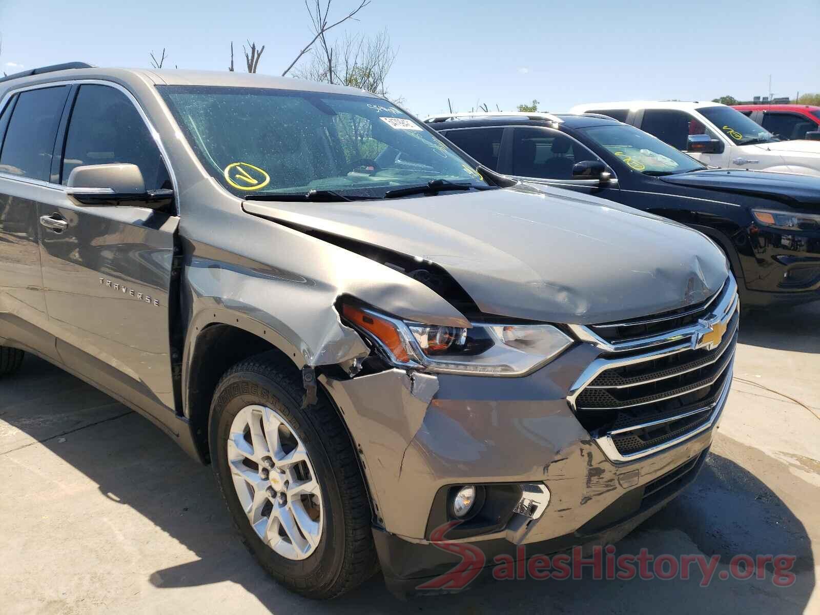 1GNERGKWXKJ250596 2019 CHEVROLET TRAVERSE