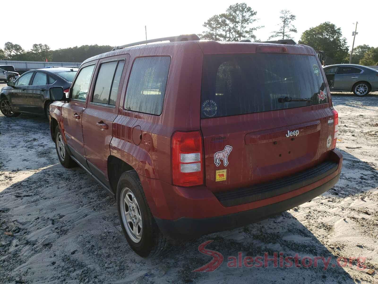 1C4NJPBB8HD203622 2017 JEEP PATRIOT