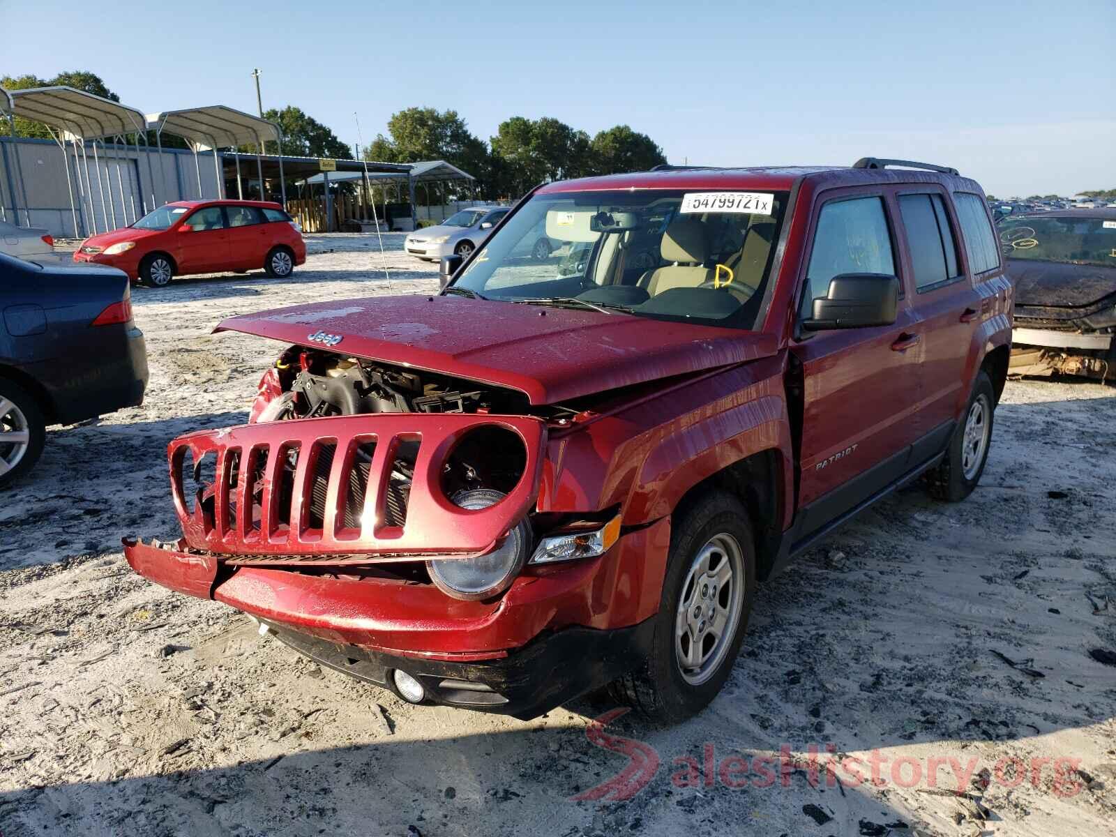 1C4NJPBB8HD203622 2017 JEEP PATRIOT