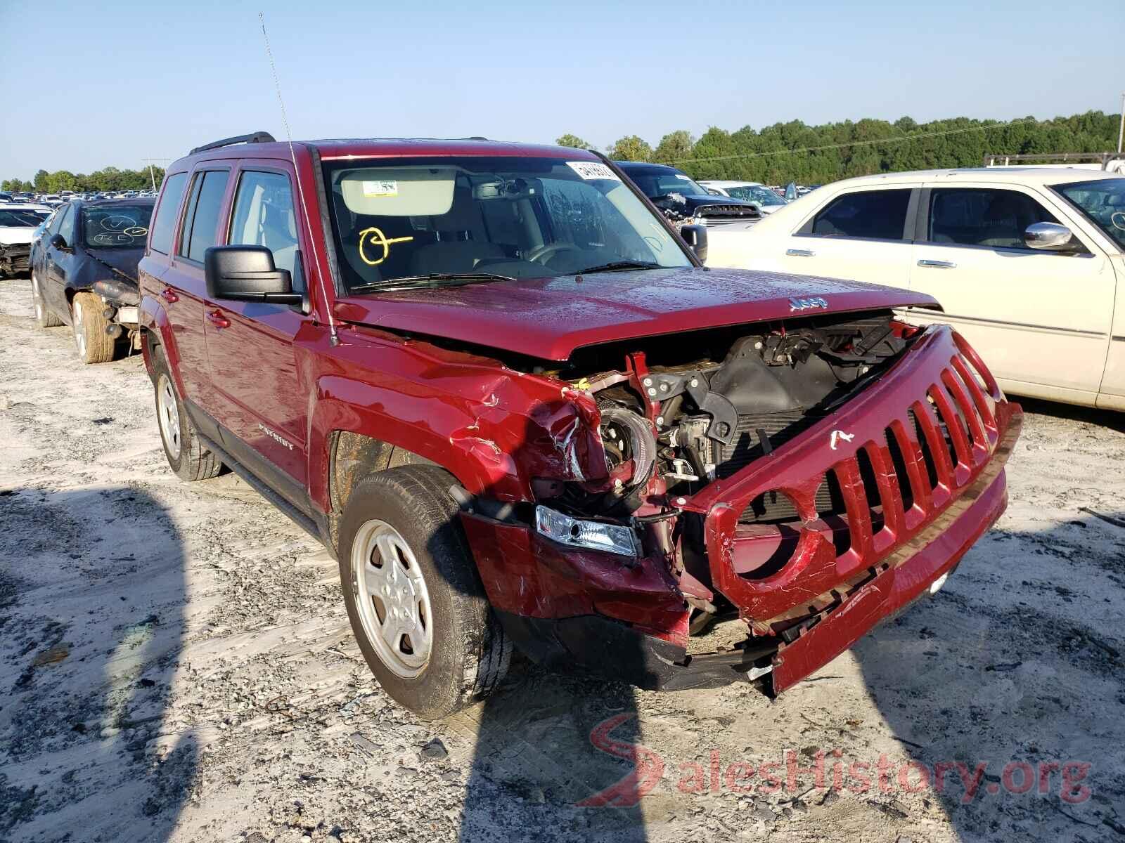 1C4NJPBB8HD203622 2017 JEEP PATRIOT