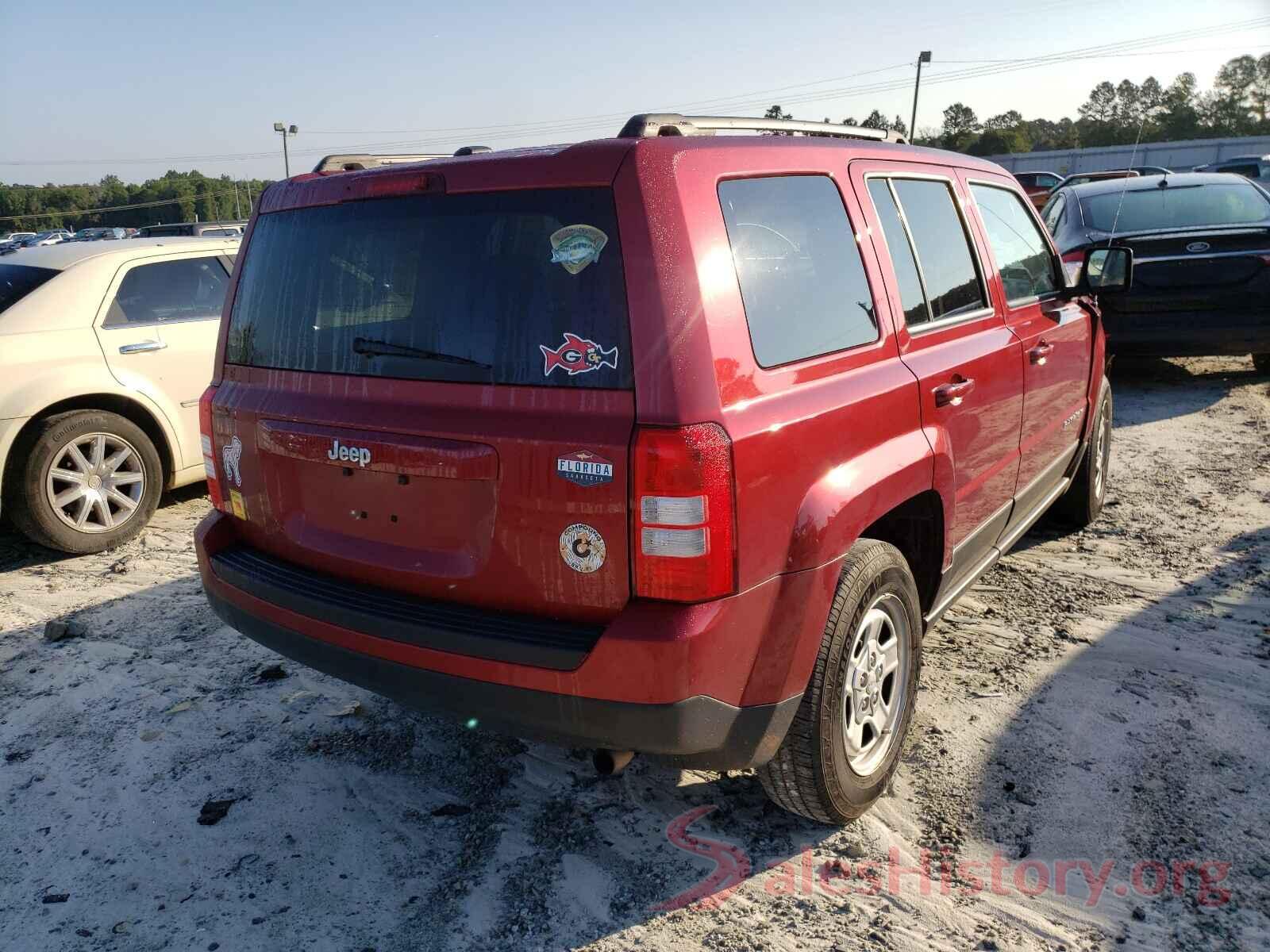 1C4NJPBB8HD203622 2017 JEEP PATRIOT