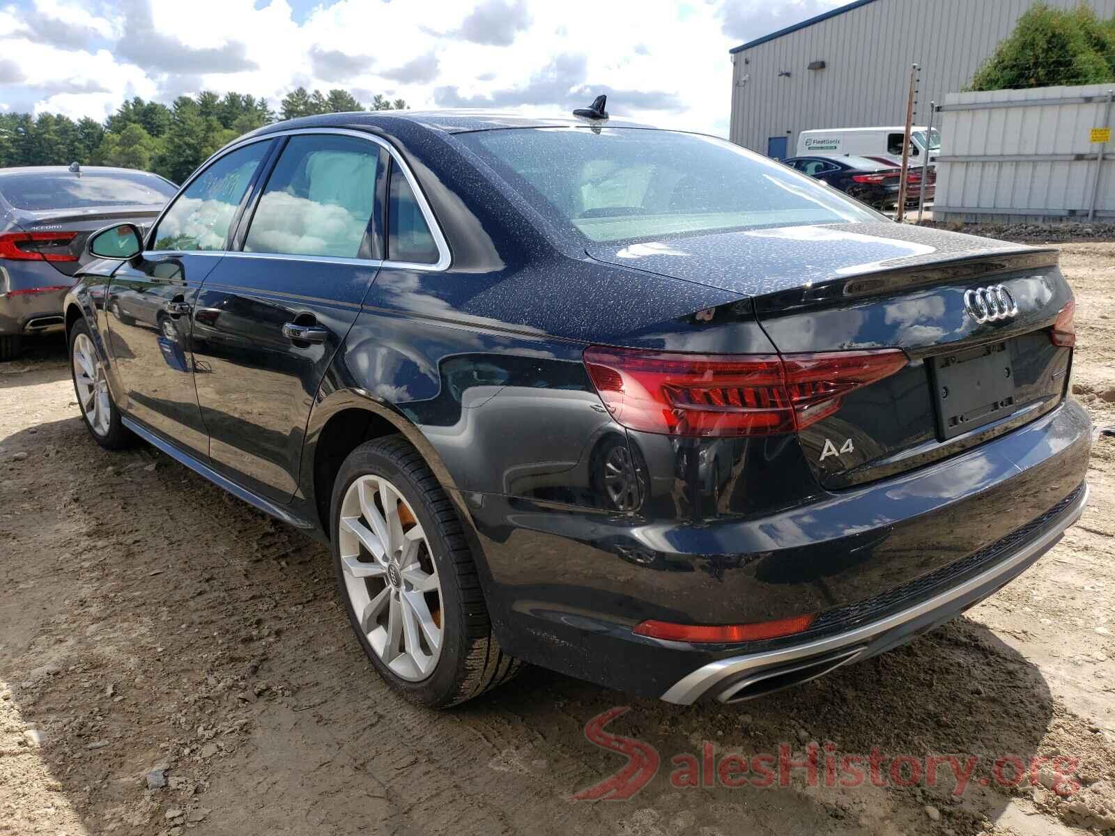 WAUENAF47KN014939 2019 AUDI A4