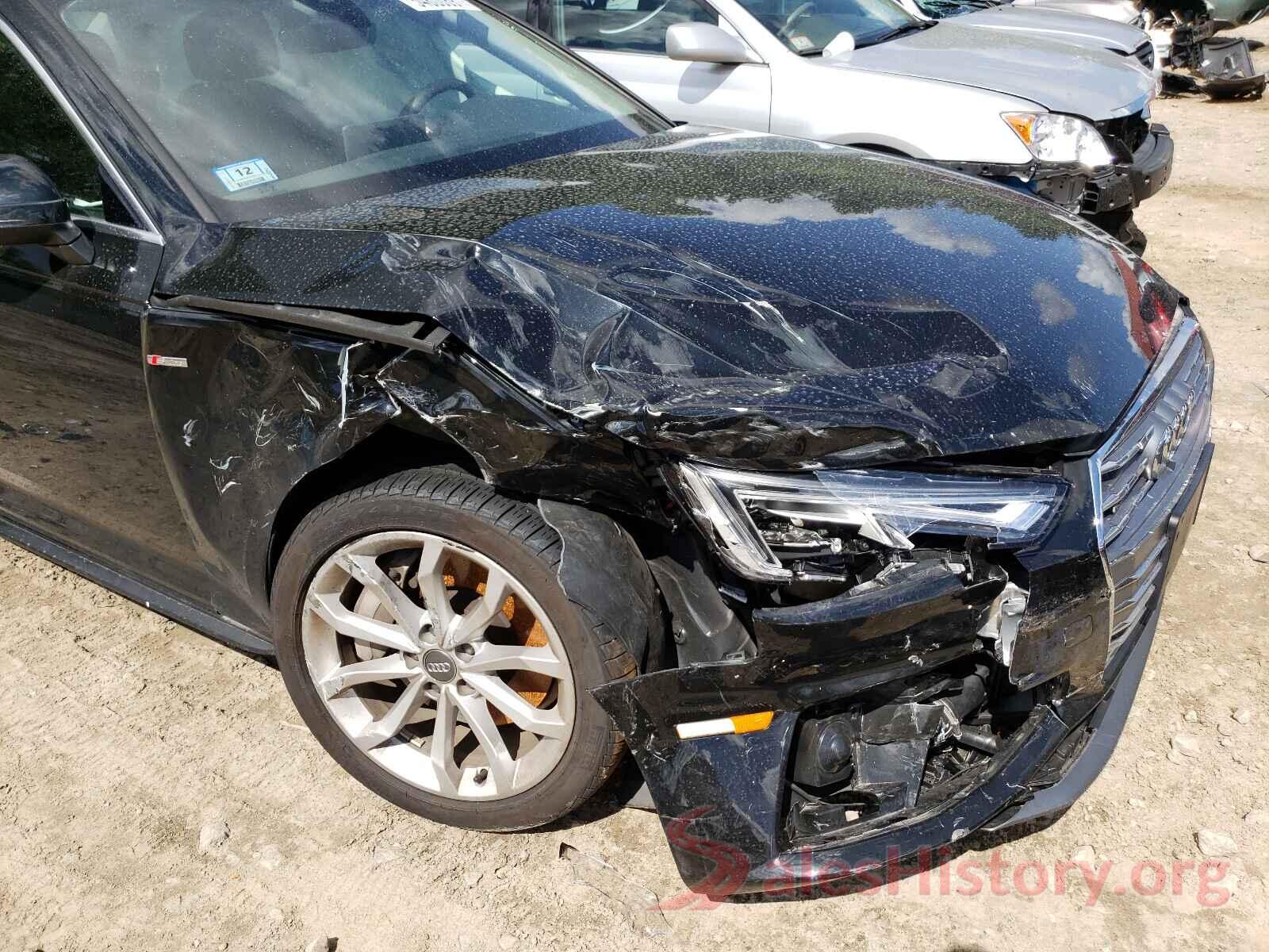 WAUENAF47KN014939 2019 AUDI A4