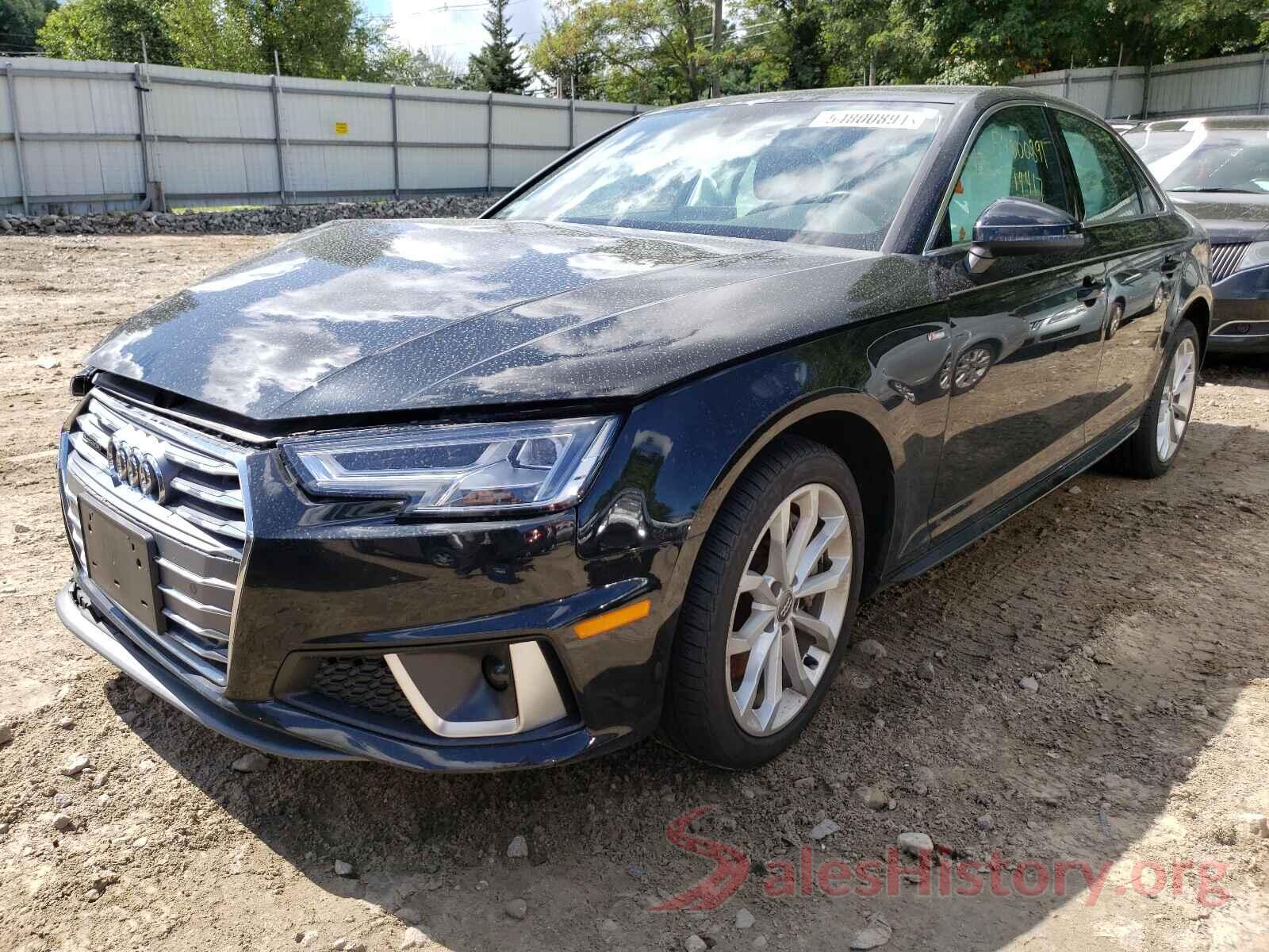 WAUENAF47KN014939 2019 AUDI A4