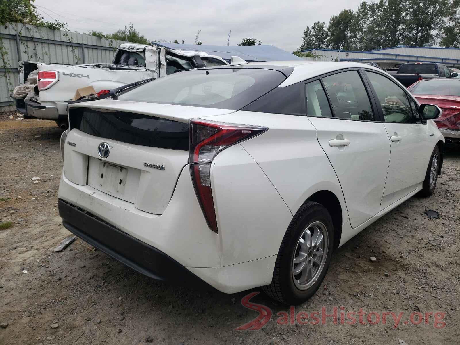 JTDKARFU6G3004972 2016 TOYOTA PRIUS