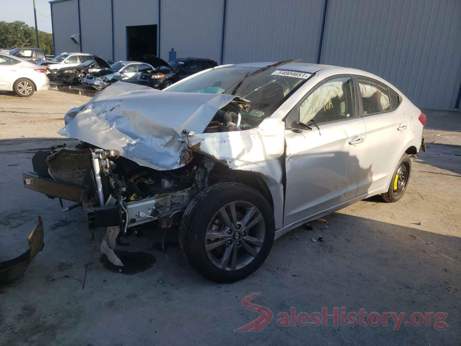 5NPD84LF8JH324030 2018 HYUNDAI ELANTRA