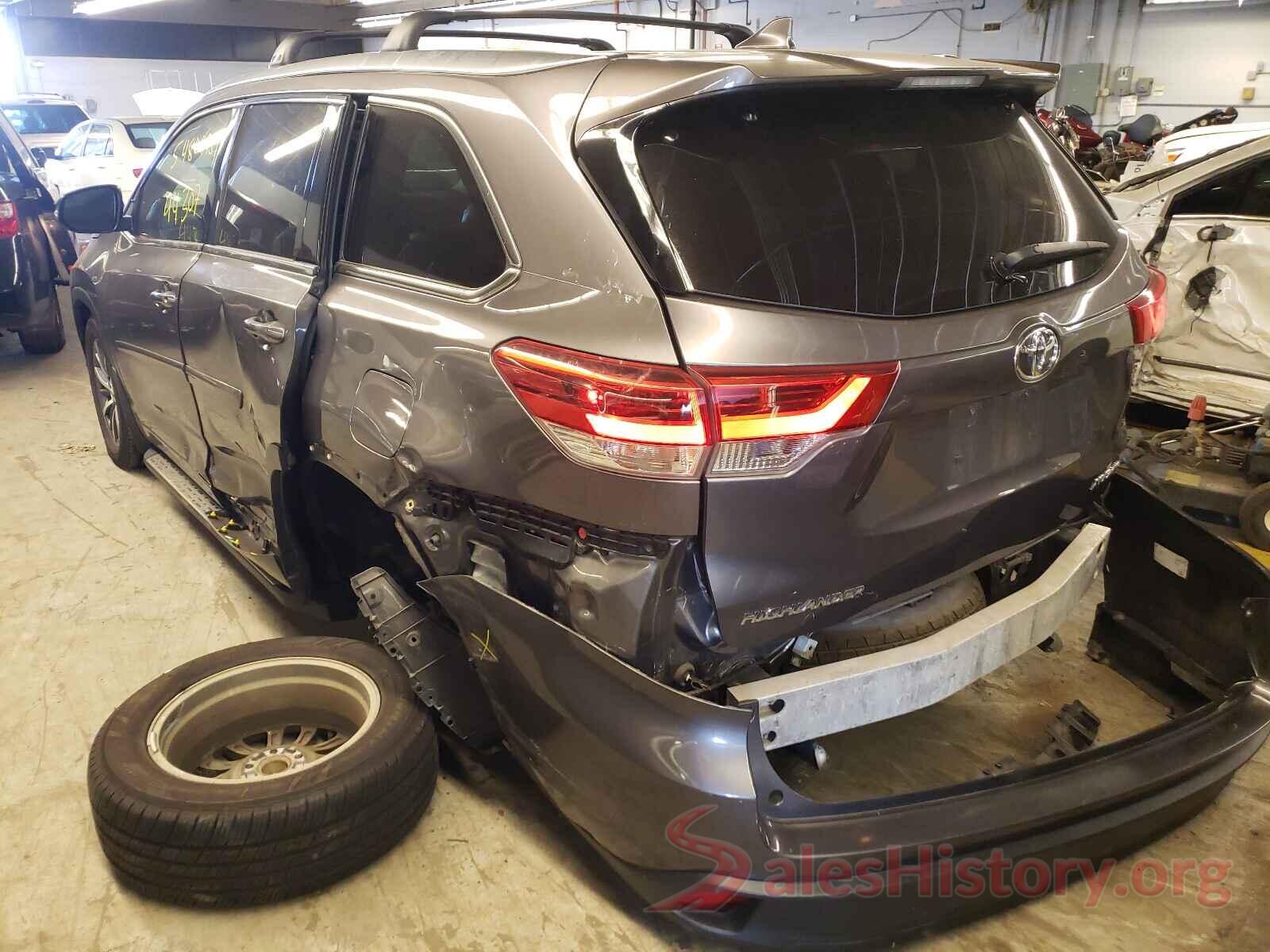 5TDJZRFH8HS442738 2017 TOYOTA HIGHLANDER