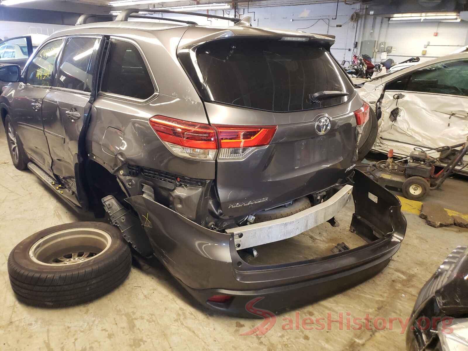 5TDJZRFH8HS442738 2017 TOYOTA HIGHLANDER