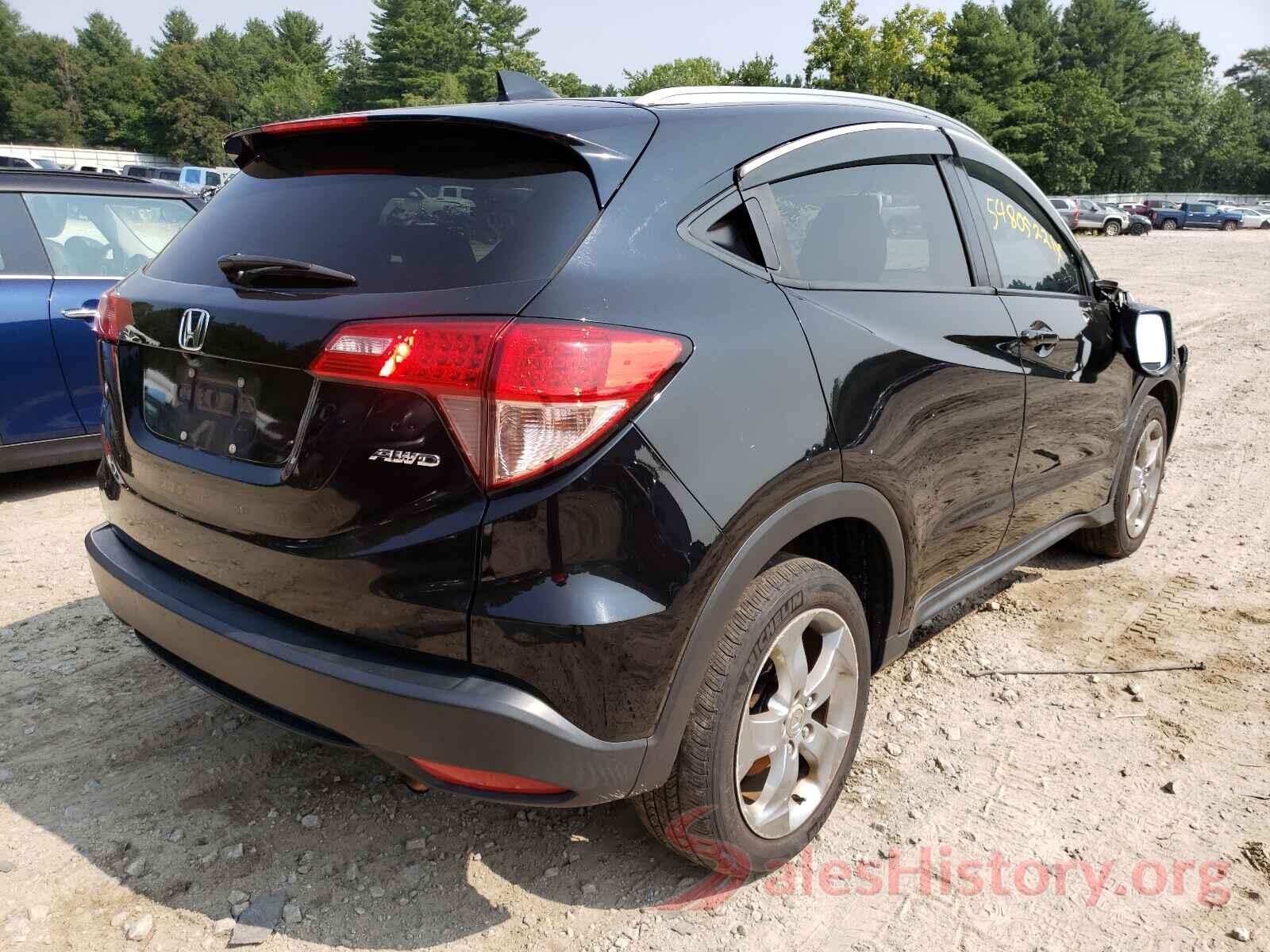 3CZRU6H77GM725936 2016 HONDA HR-V