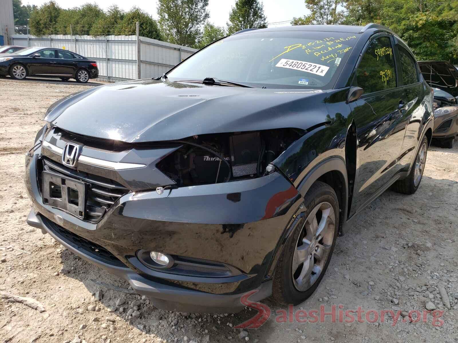 3CZRU6H77GM725936 2016 HONDA HR-V