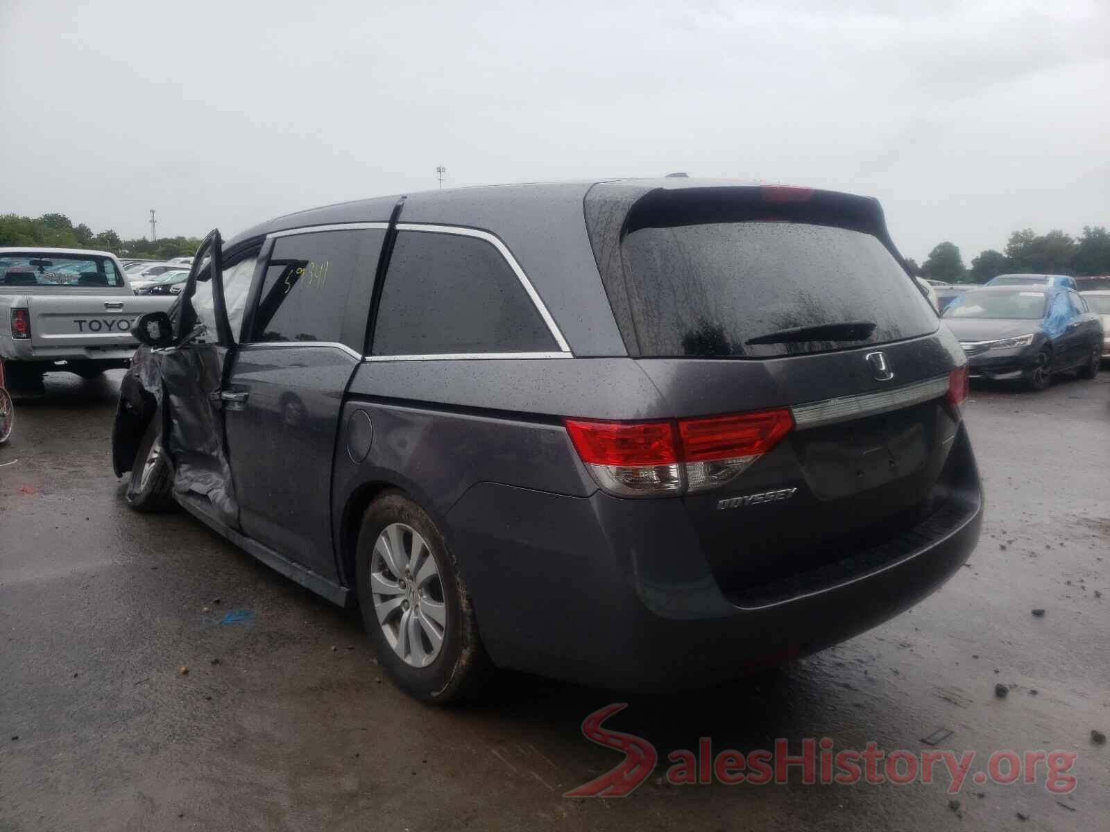 5FNRL5H36GB142682 2016 HONDA ODYSSEY