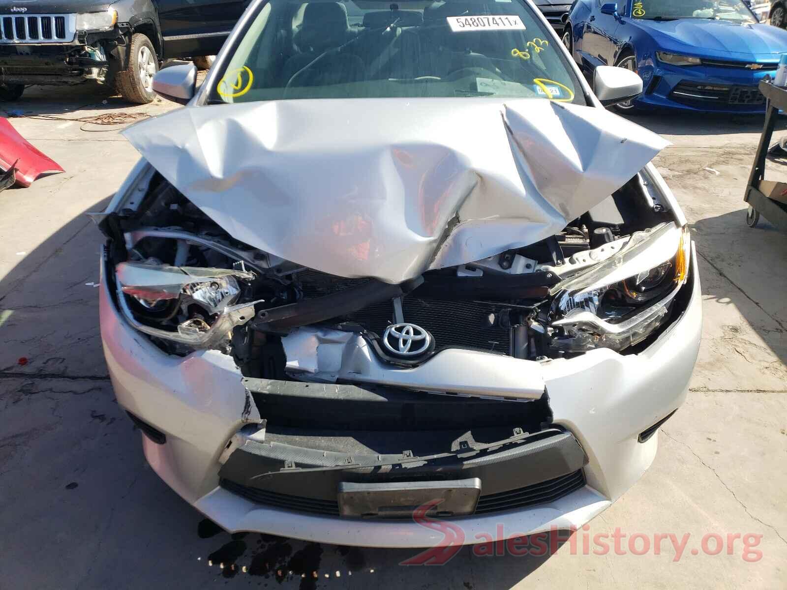 5YFBURHE0GP504887 2016 TOYOTA COROLLA