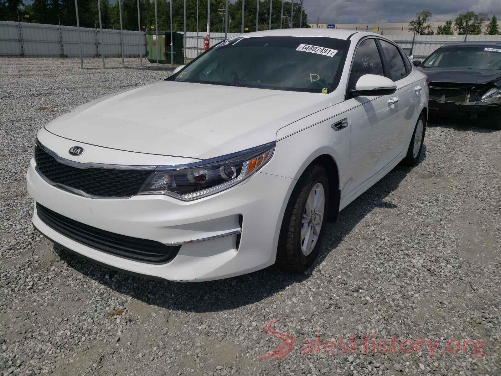 5XXGT4L39GG119466 2016 KIA OPTIMA