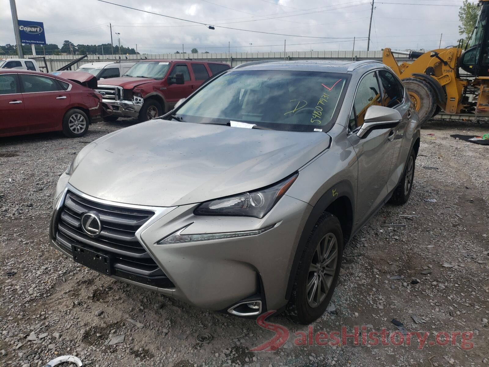 JTJBARBZ3H2130907 2017 LEXUS NX