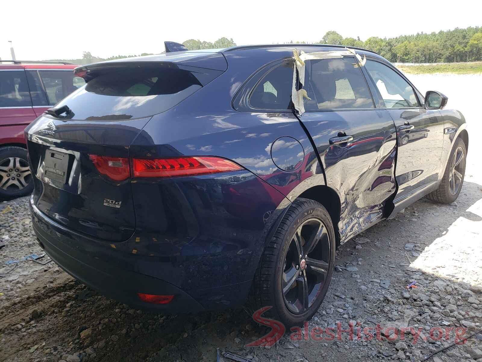 SADCL2FN2JA298697 2018 JAGUAR F-PACE