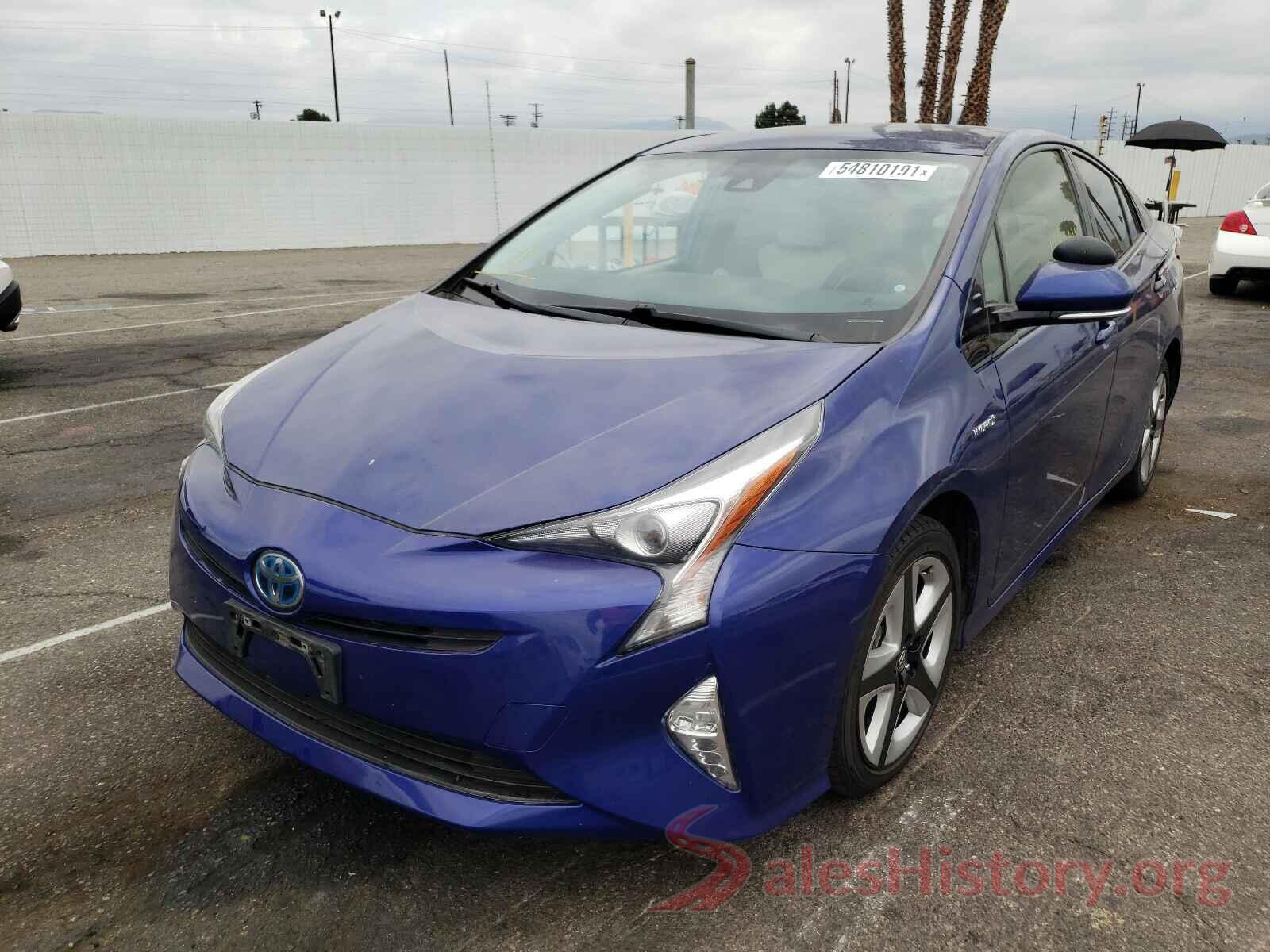 JTDKARFU5G3515024 2016 TOYOTA PRIUS