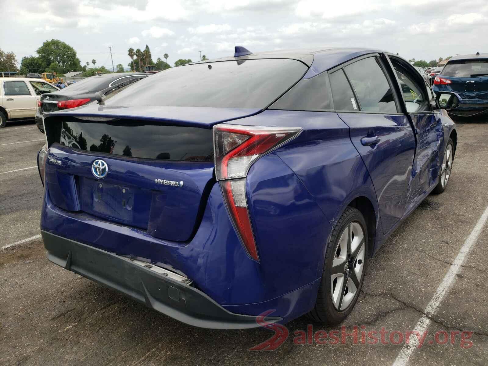 JTDKARFU5G3515024 2016 TOYOTA PRIUS