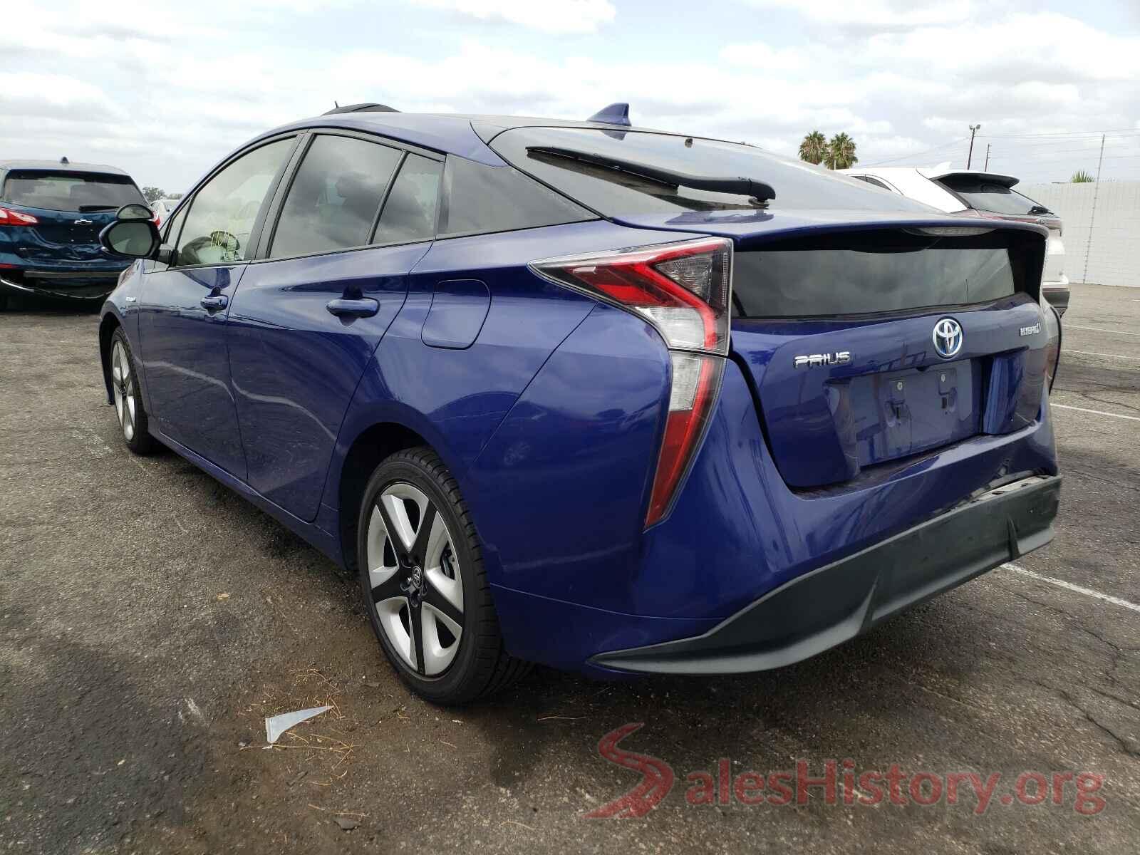 JTDKARFU5G3515024 2016 TOYOTA PRIUS