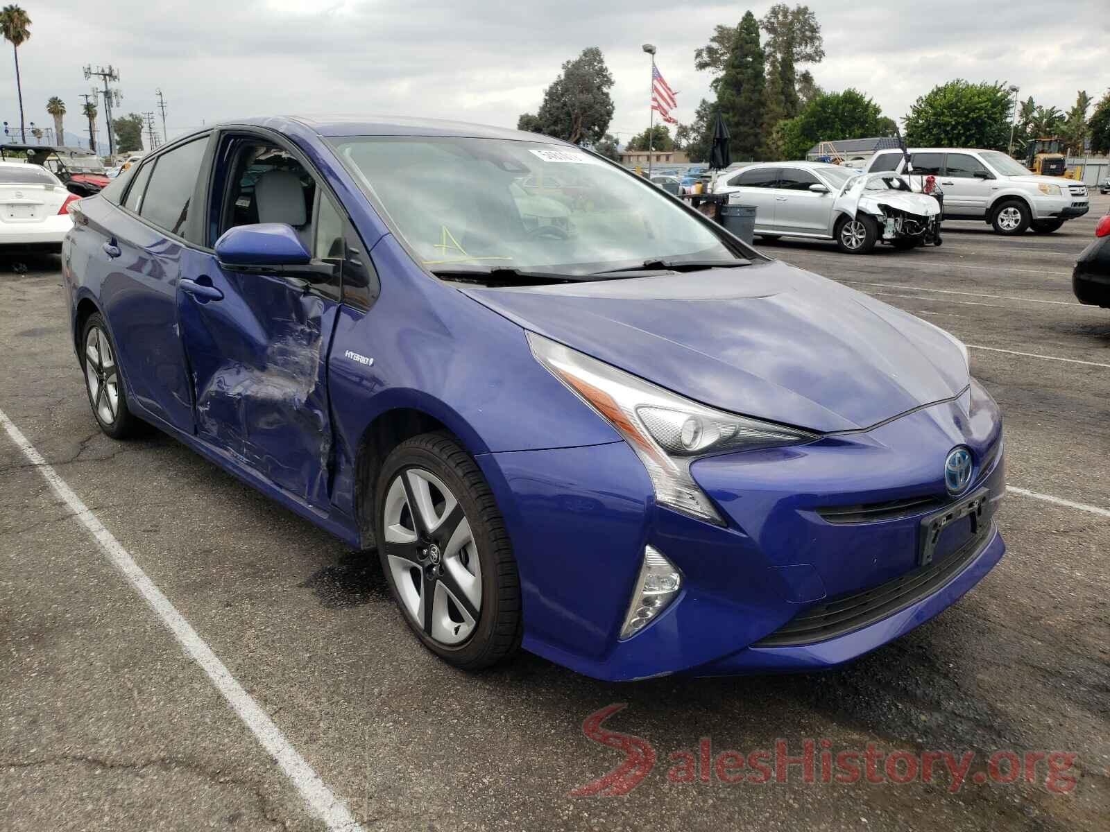 JTDKARFU5G3515024 2016 TOYOTA PRIUS