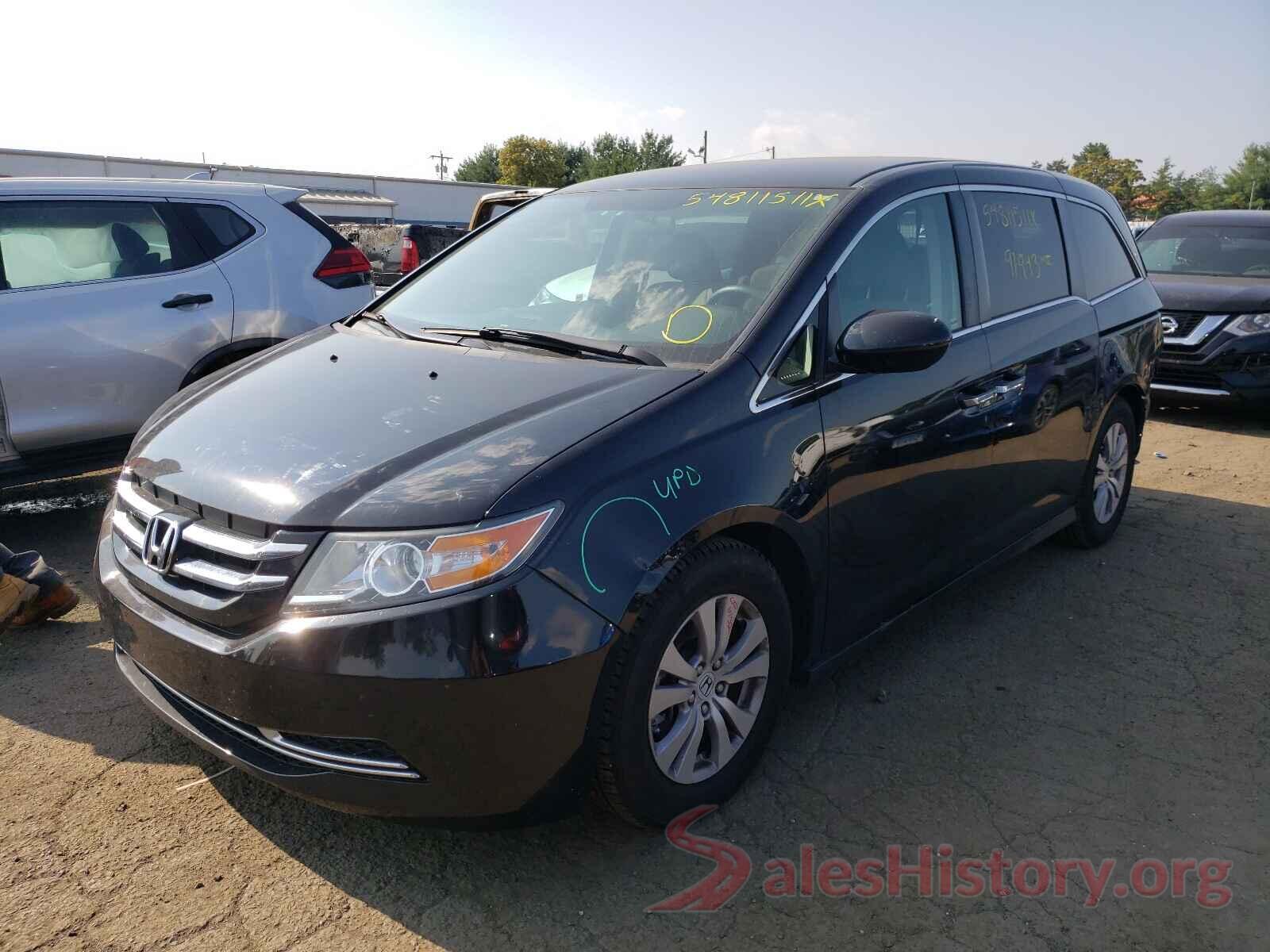 5FNRL5H30GB116241 2016 HONDA ODYSSEY