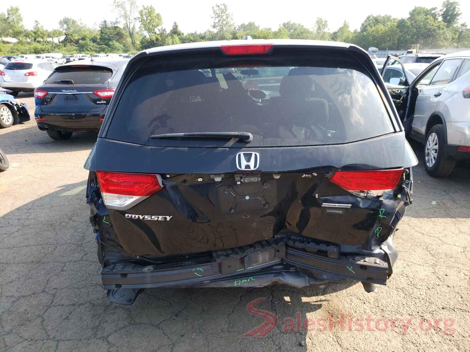 5FNRL5H30GB116241 2016 HONDA ODYSSEY