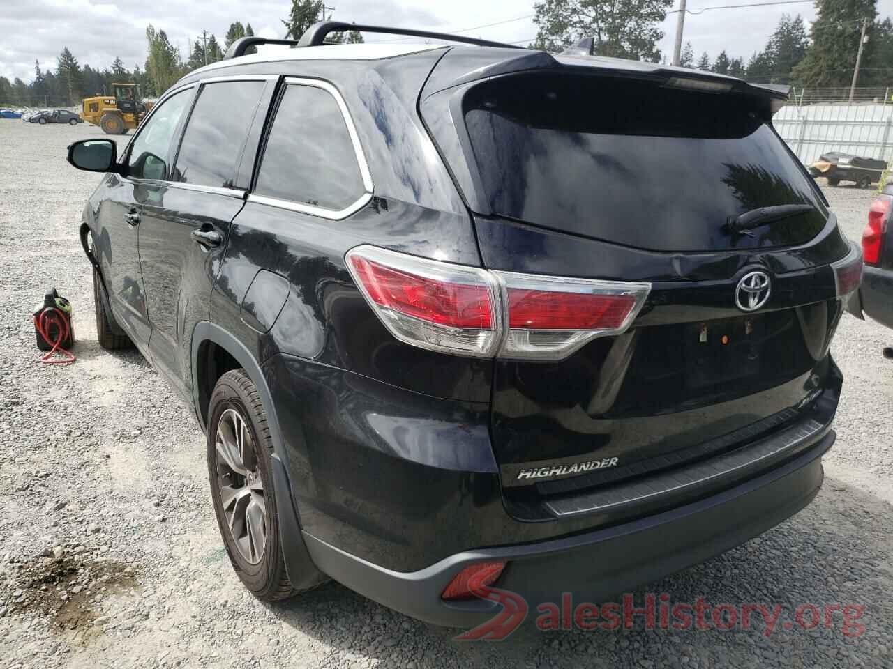 5TDJKRFHXGS507138 2016 TOYOTA HIGHLANDER