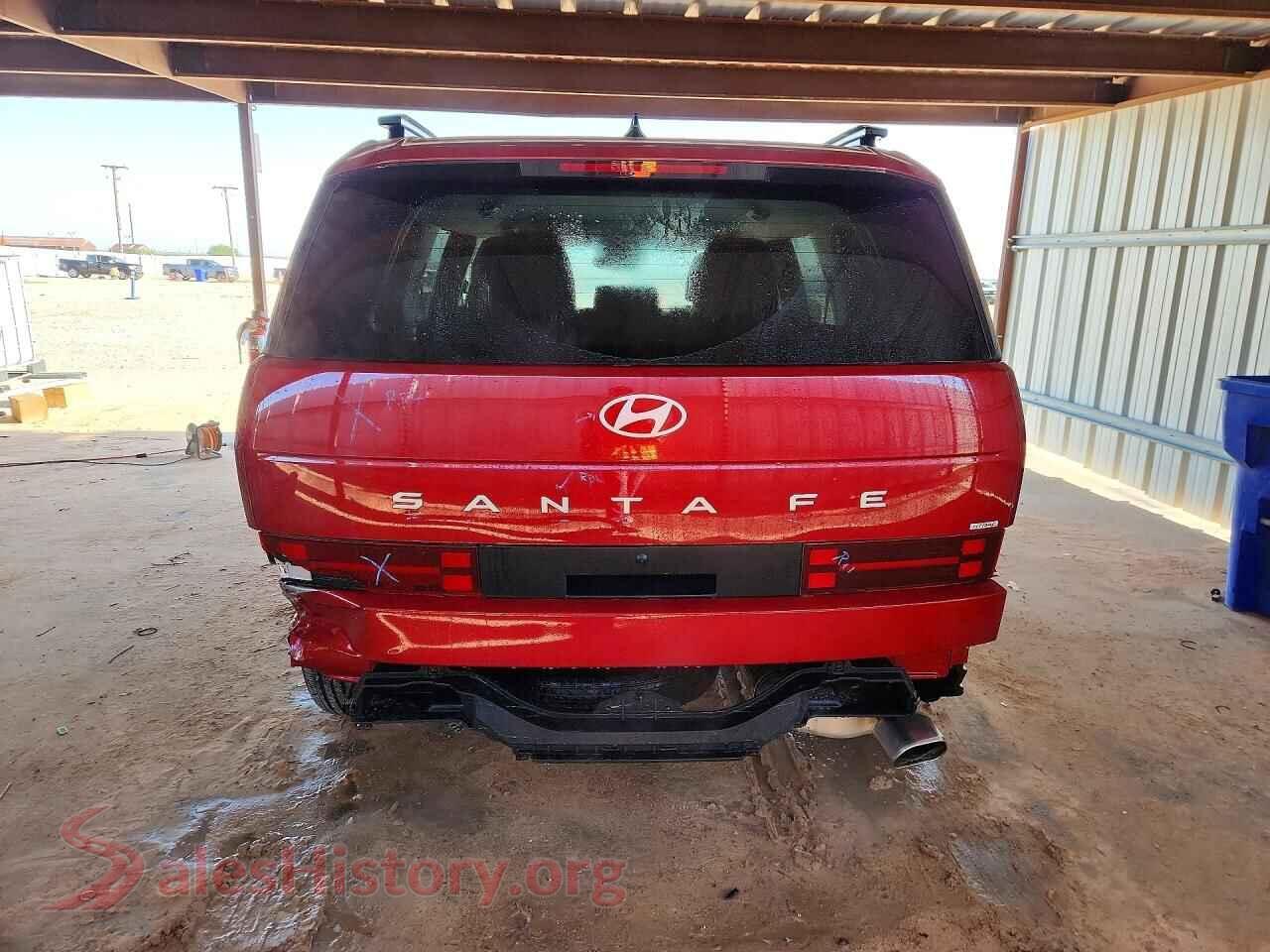 2026 HYUNDAI SANTA FE VIN 5NMP2DGL5TH191435, left side view