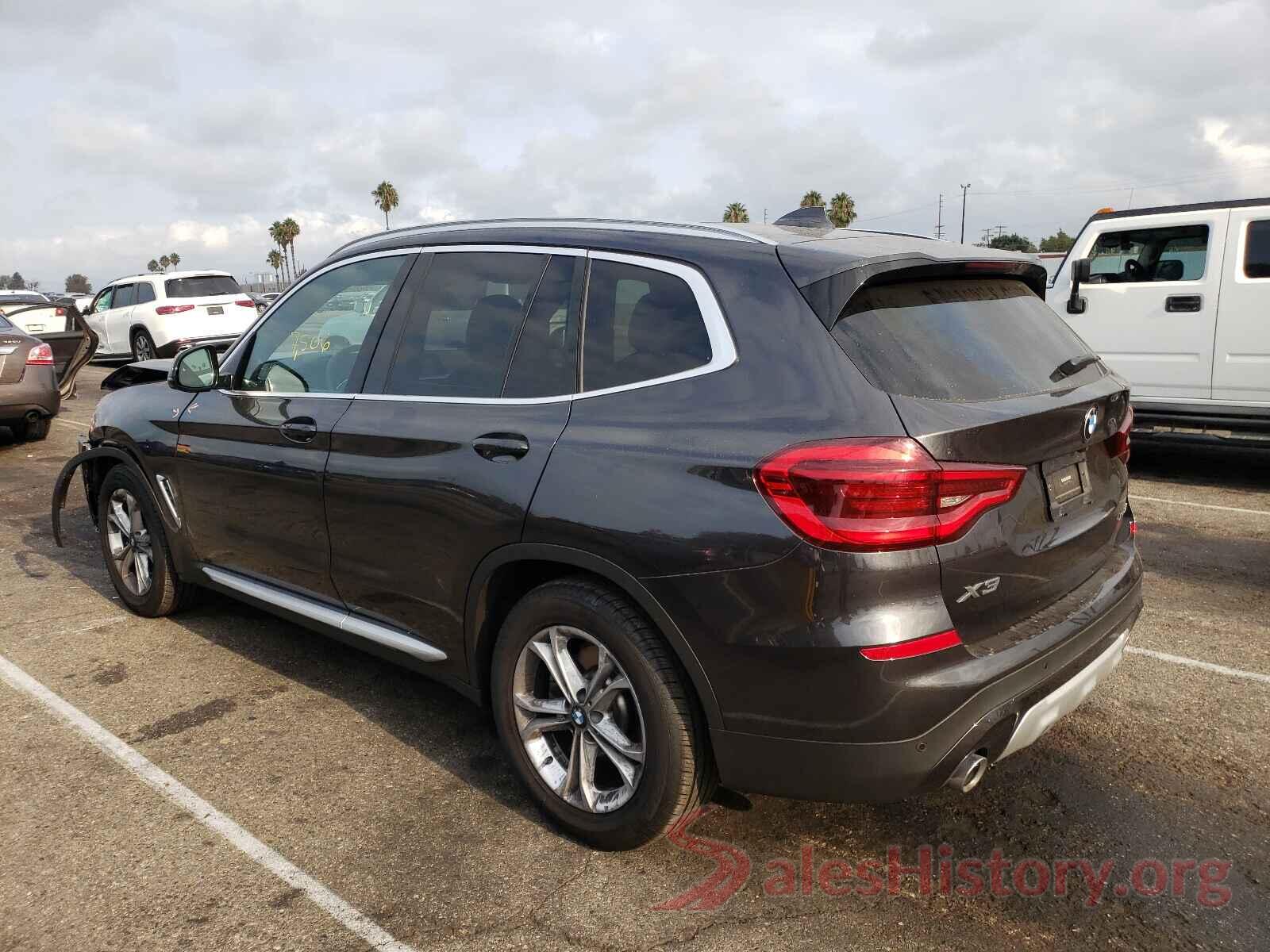 5UXTY5C08M9H25444 2021 BMW X3