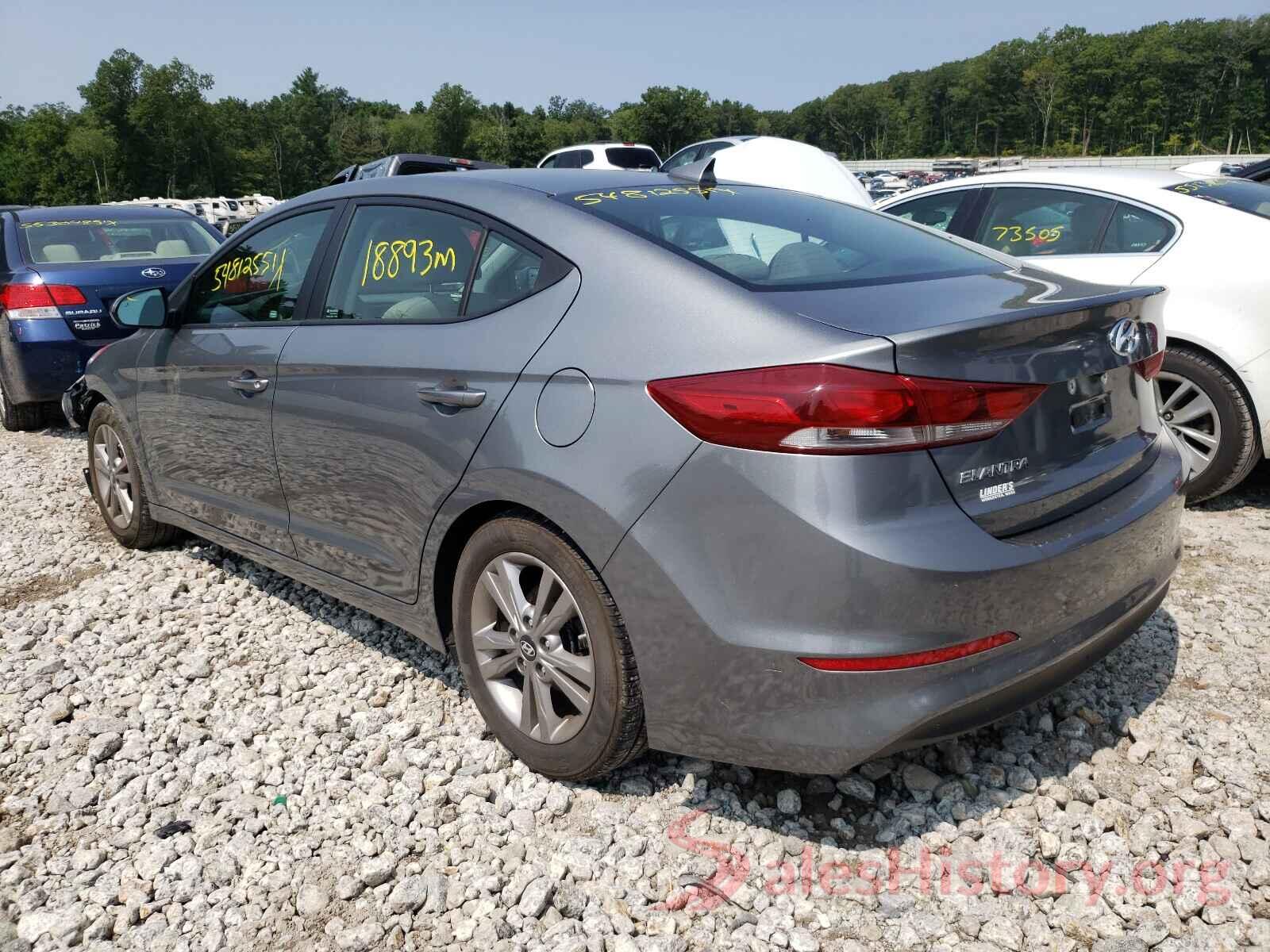 KMHD84LF4JU534884 2018 HYUNDAI ELANTRA